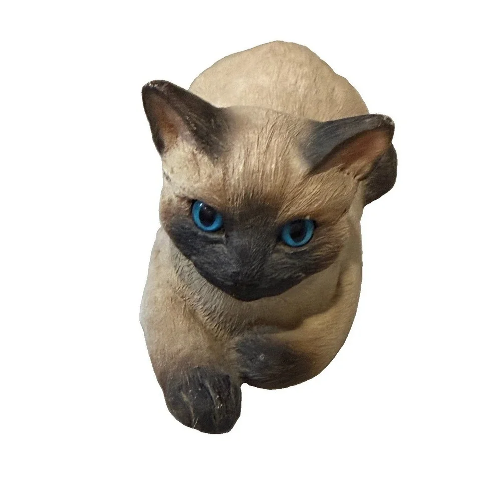 1983 Creations by Carole Siamese Cat Figurine Vintage Collectible CC40508